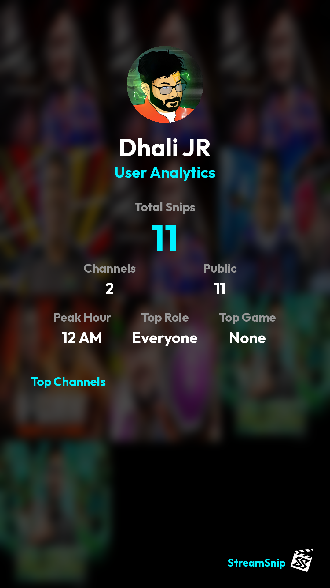 Stats Share Card