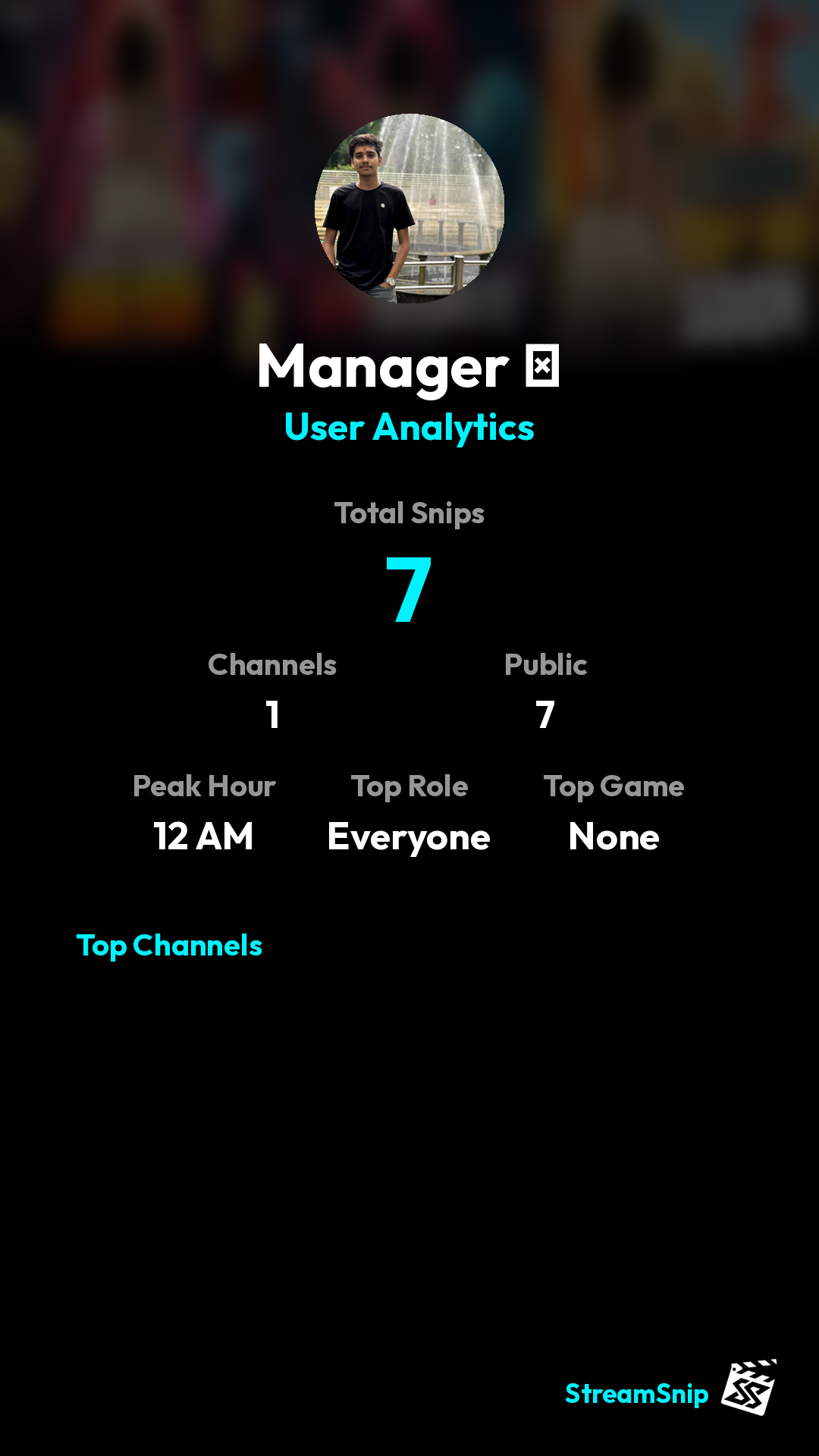 Stats Share Card