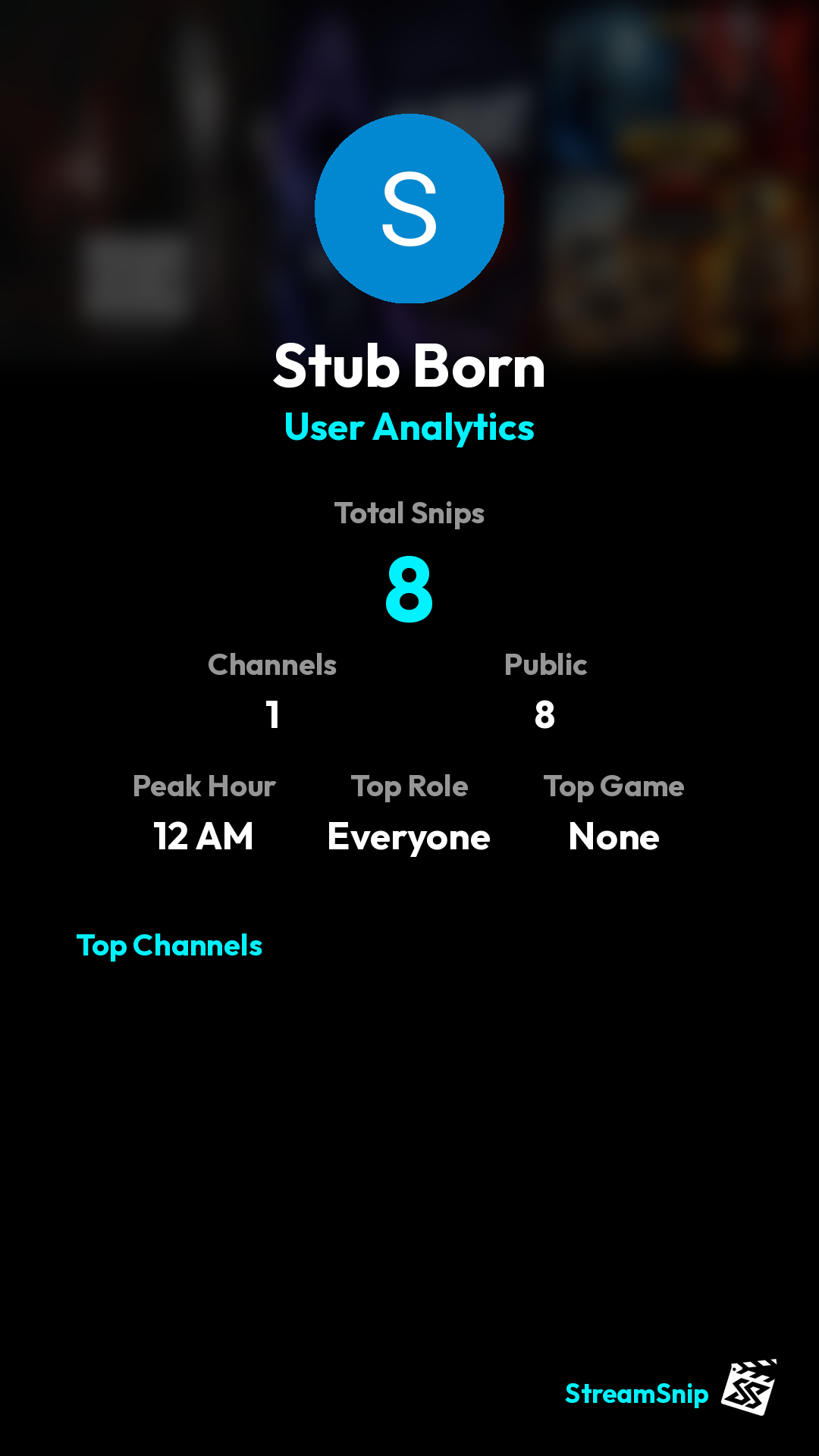 Stats Share Card