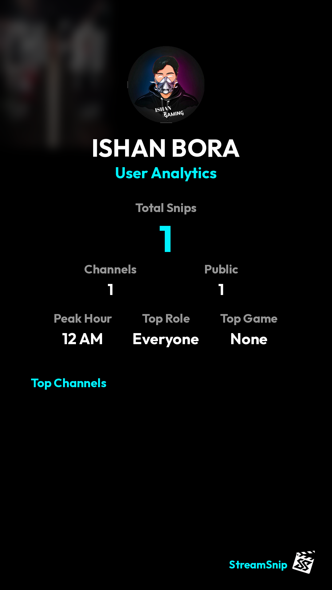 Stats Share Card