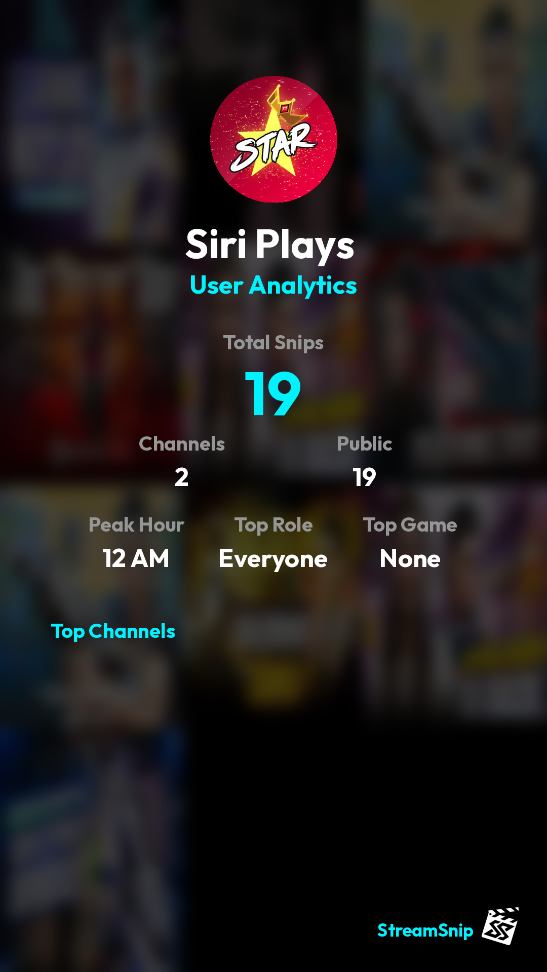 Stats Share Card