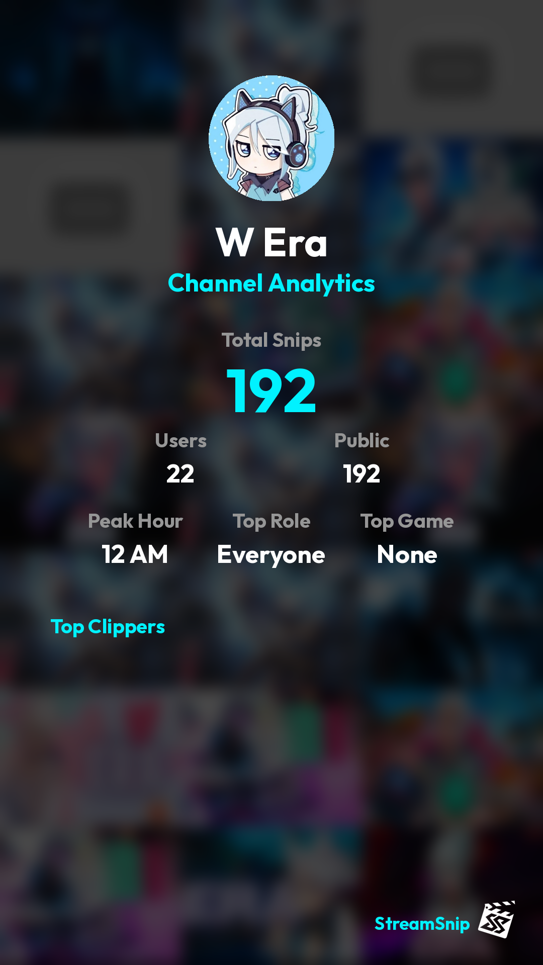Stats Share Card