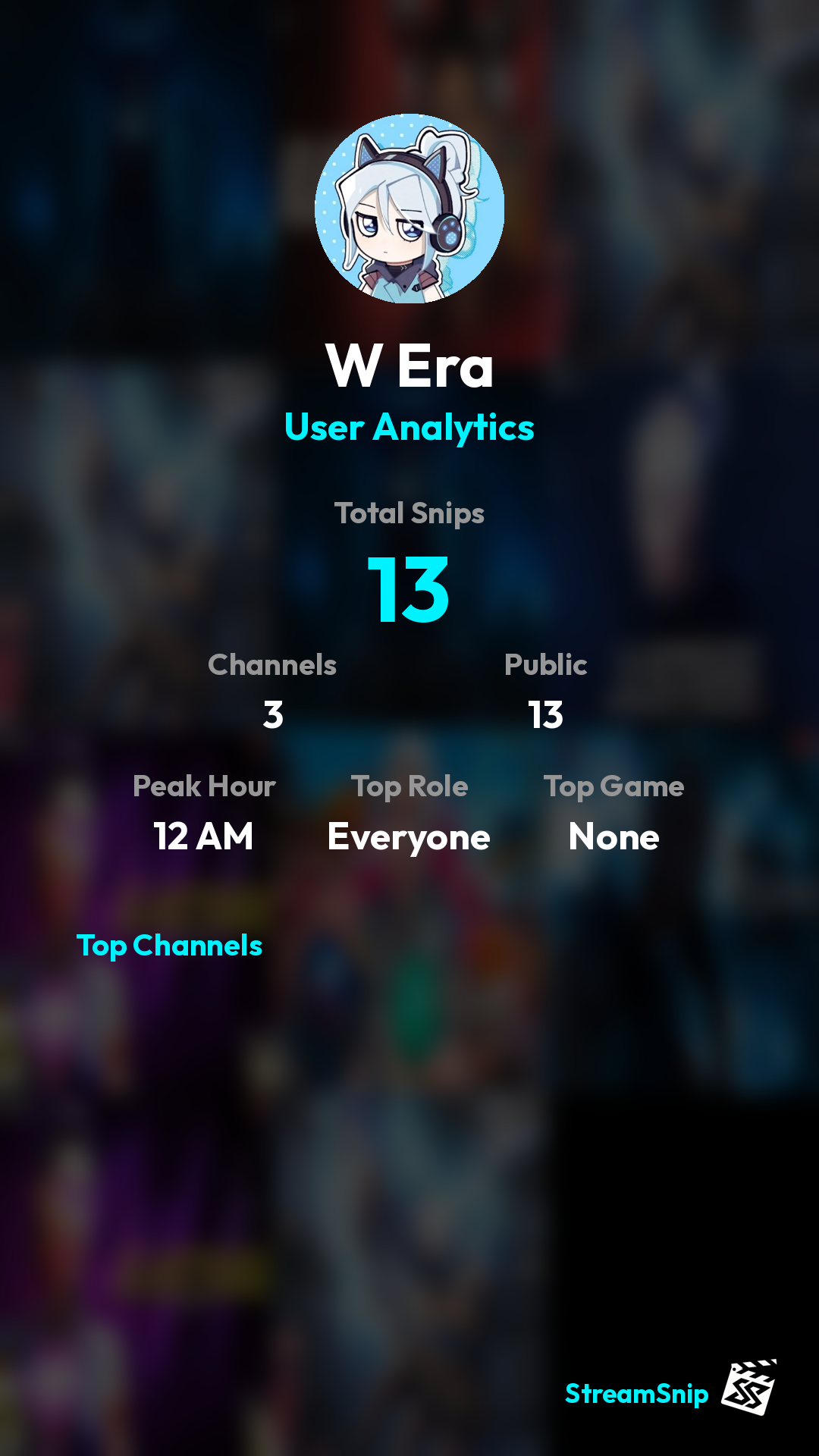 Stats Share Card