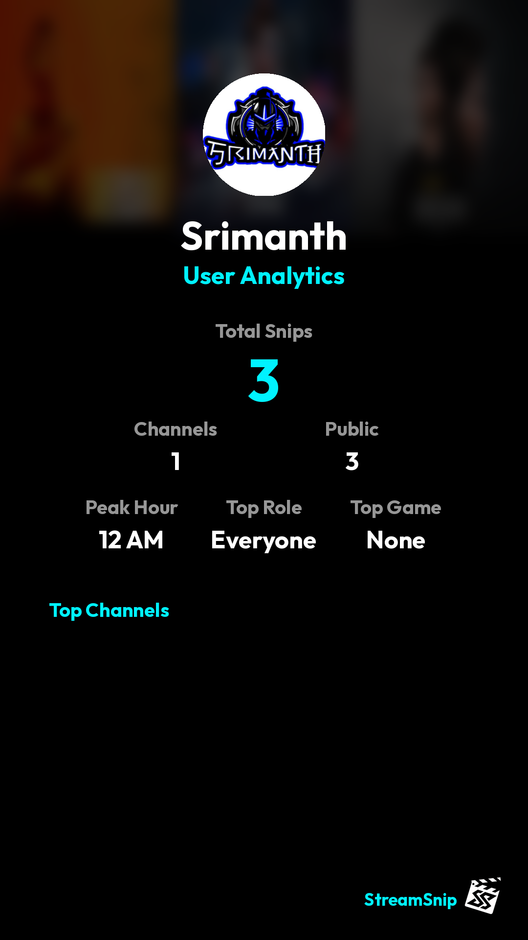 Stats Share Card