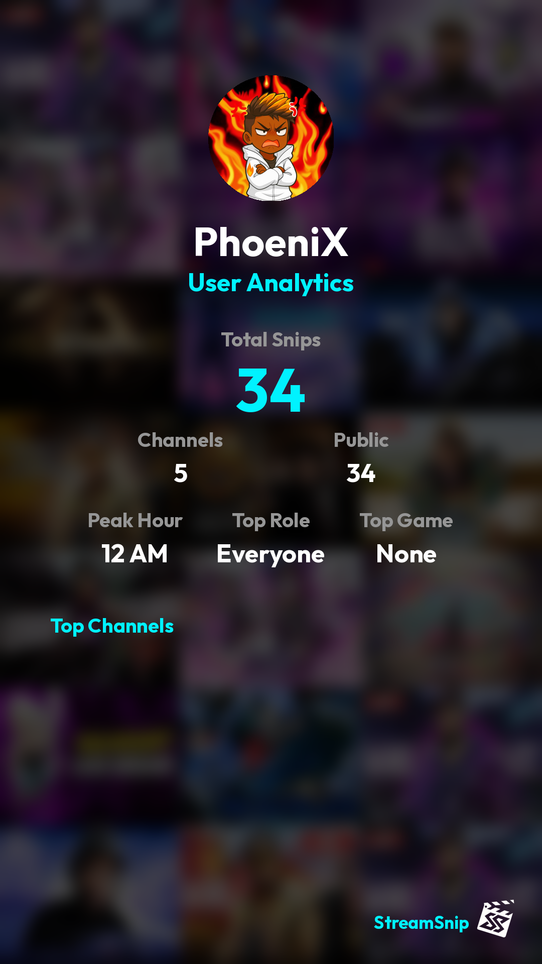 Stats Share Card