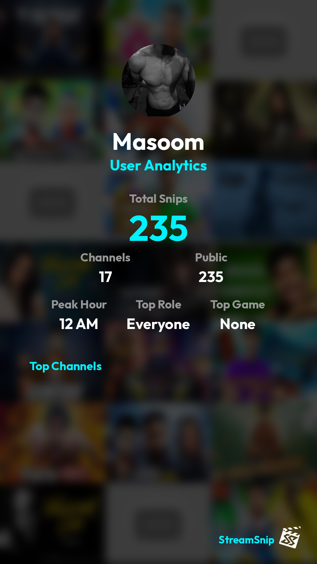 Stats Share Card