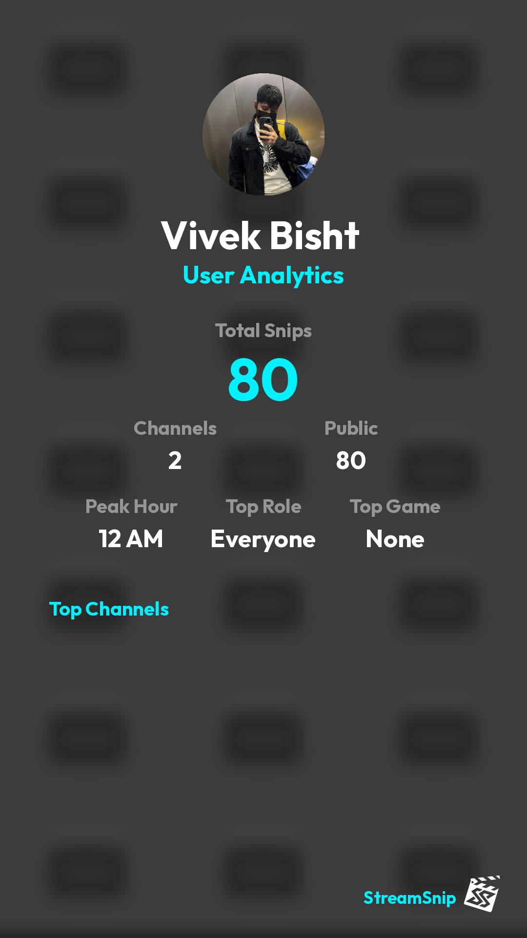 Stats Share Card