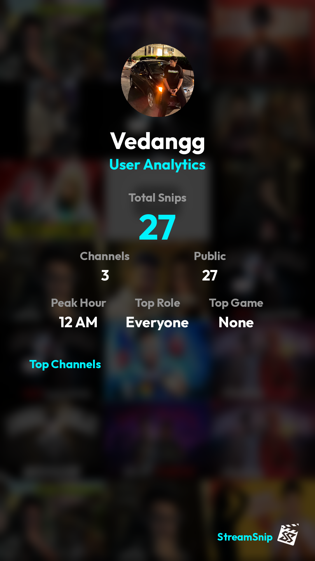 Stats Share Card