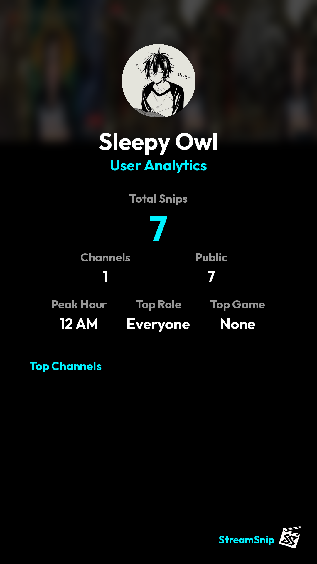 Stats Share Card