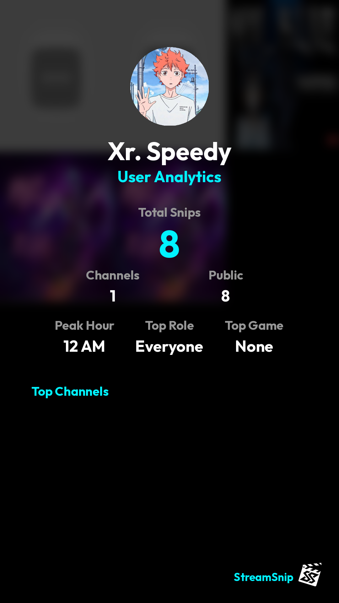 Stats Share Card