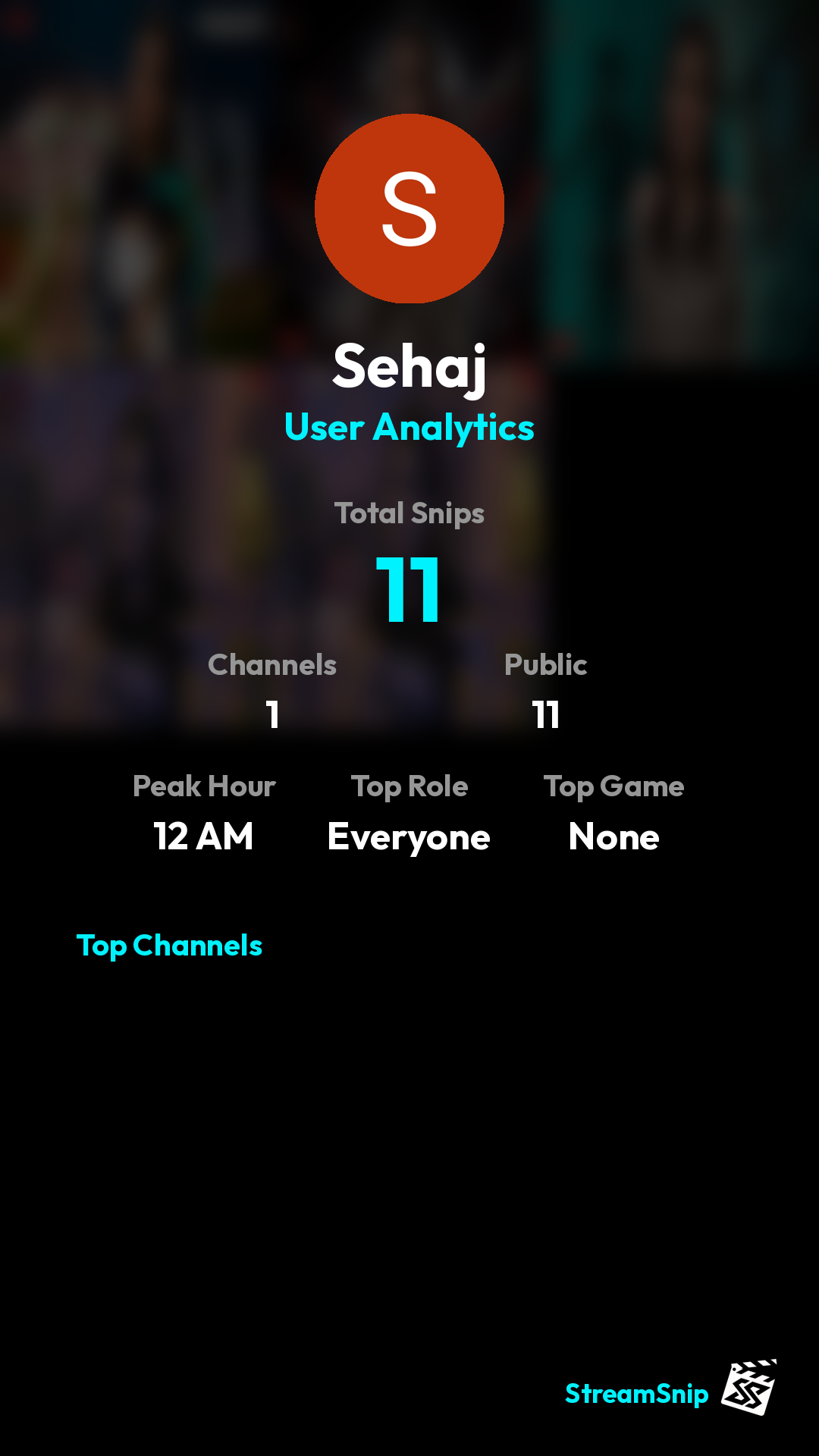Stats Share Card