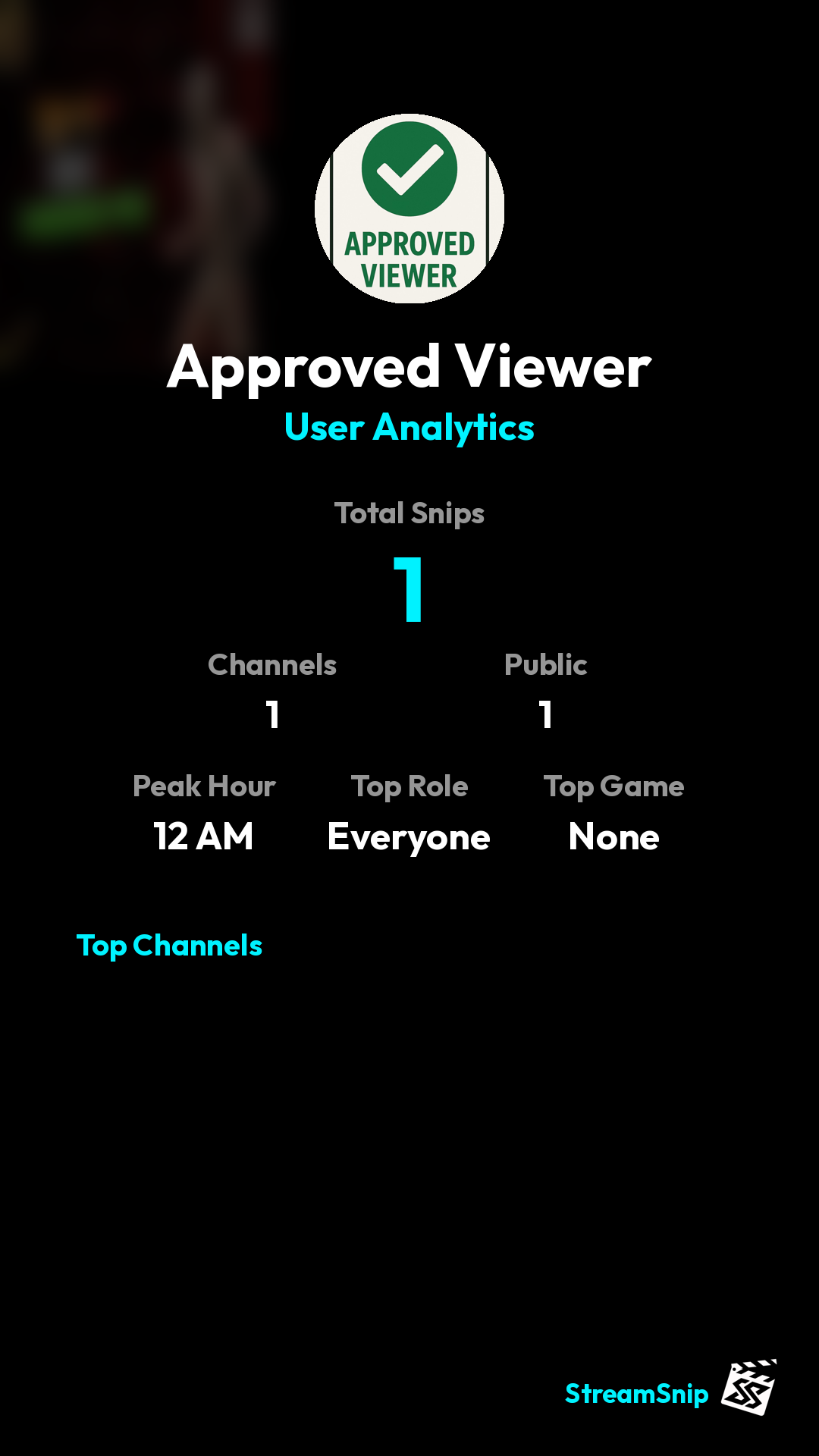 Stats Share Card