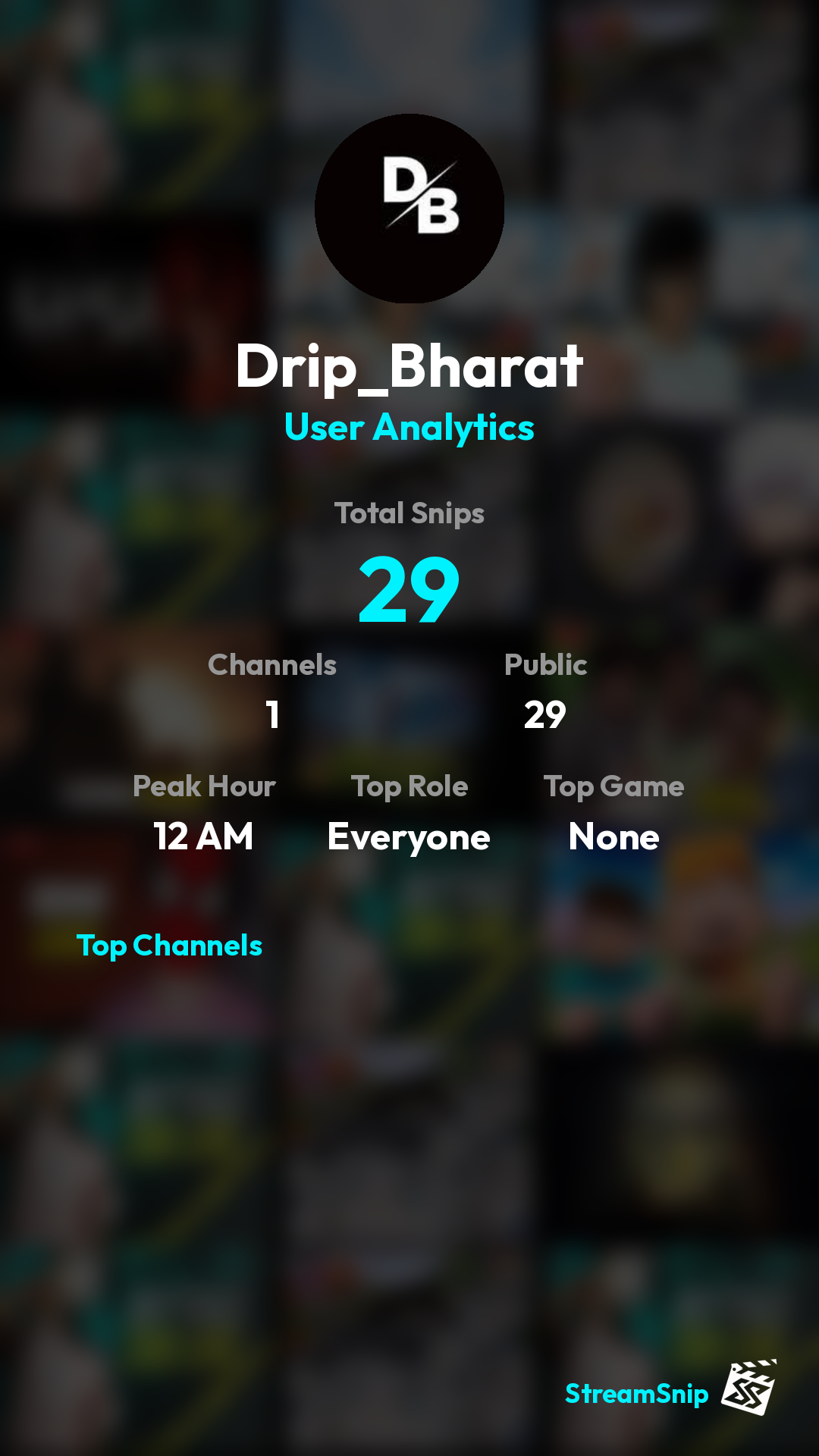 Stats Share Card