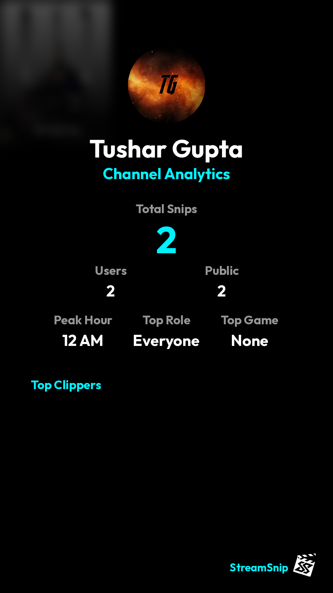 Stats Share Card