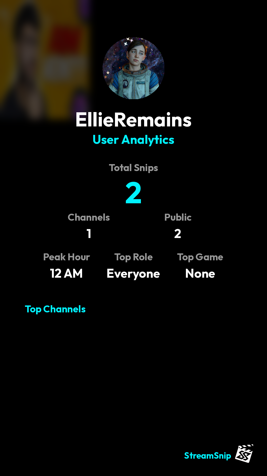 Stats Share Card