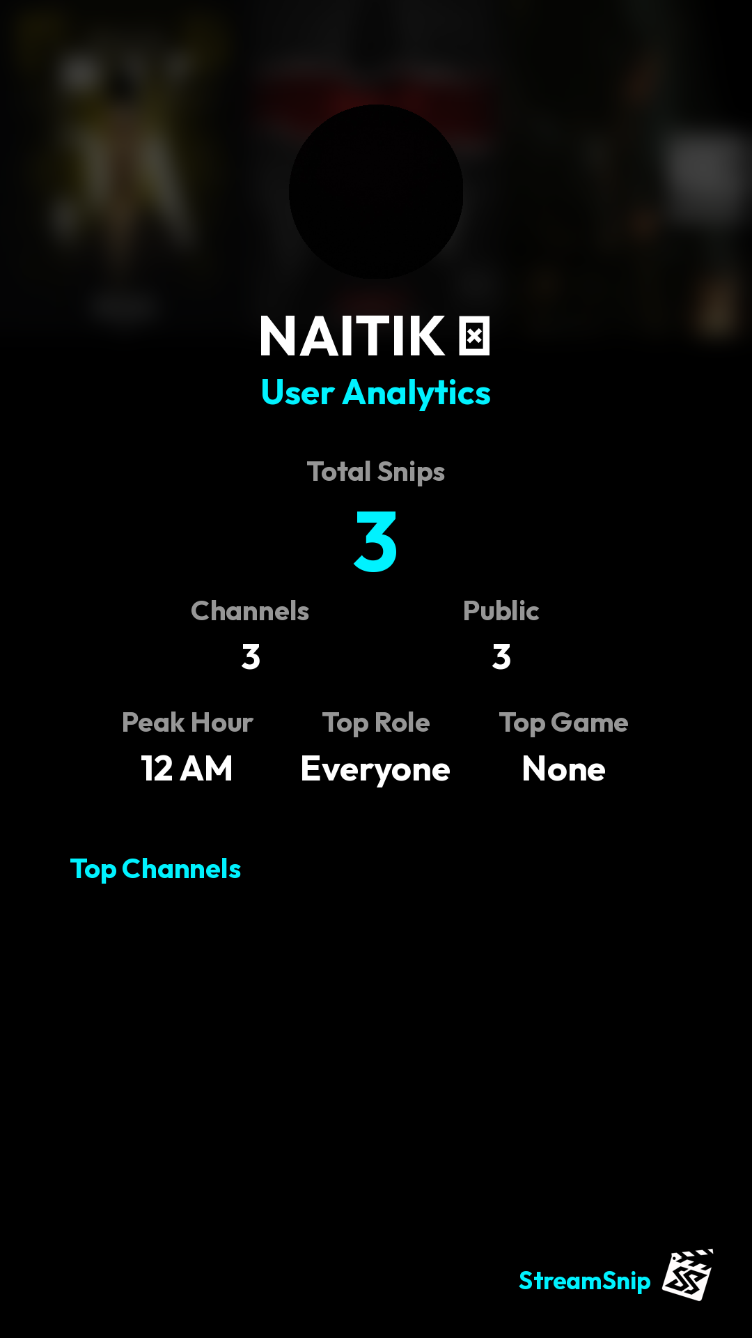 Stats Share Card