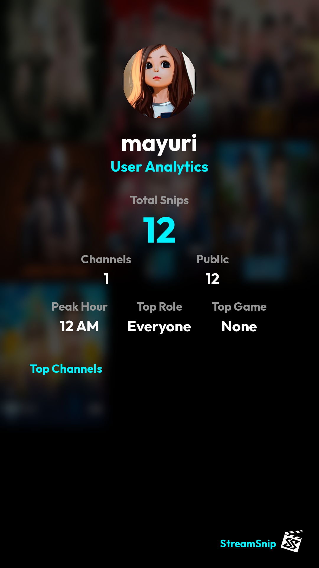 Stats Share Card