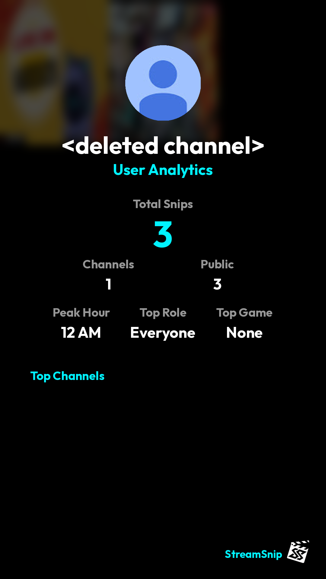 Stats Share Card