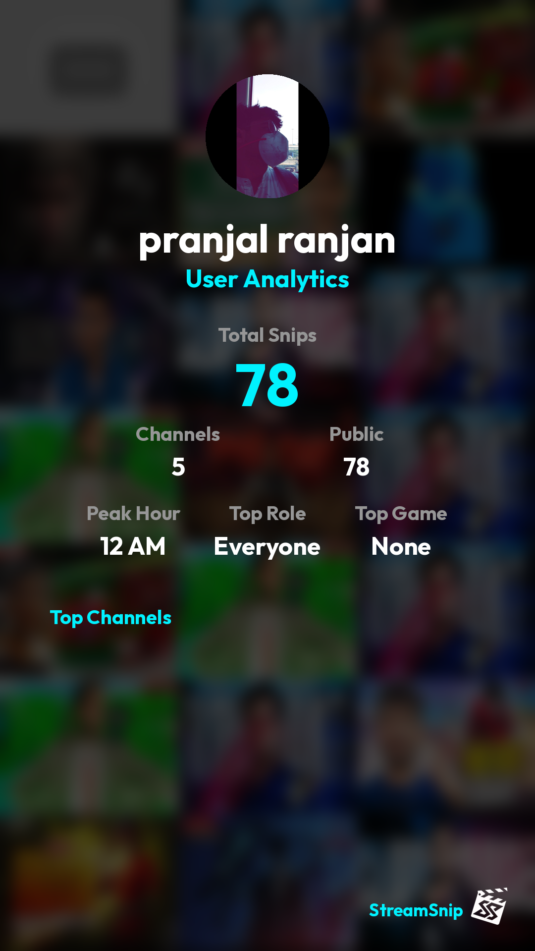 Stats Share Card