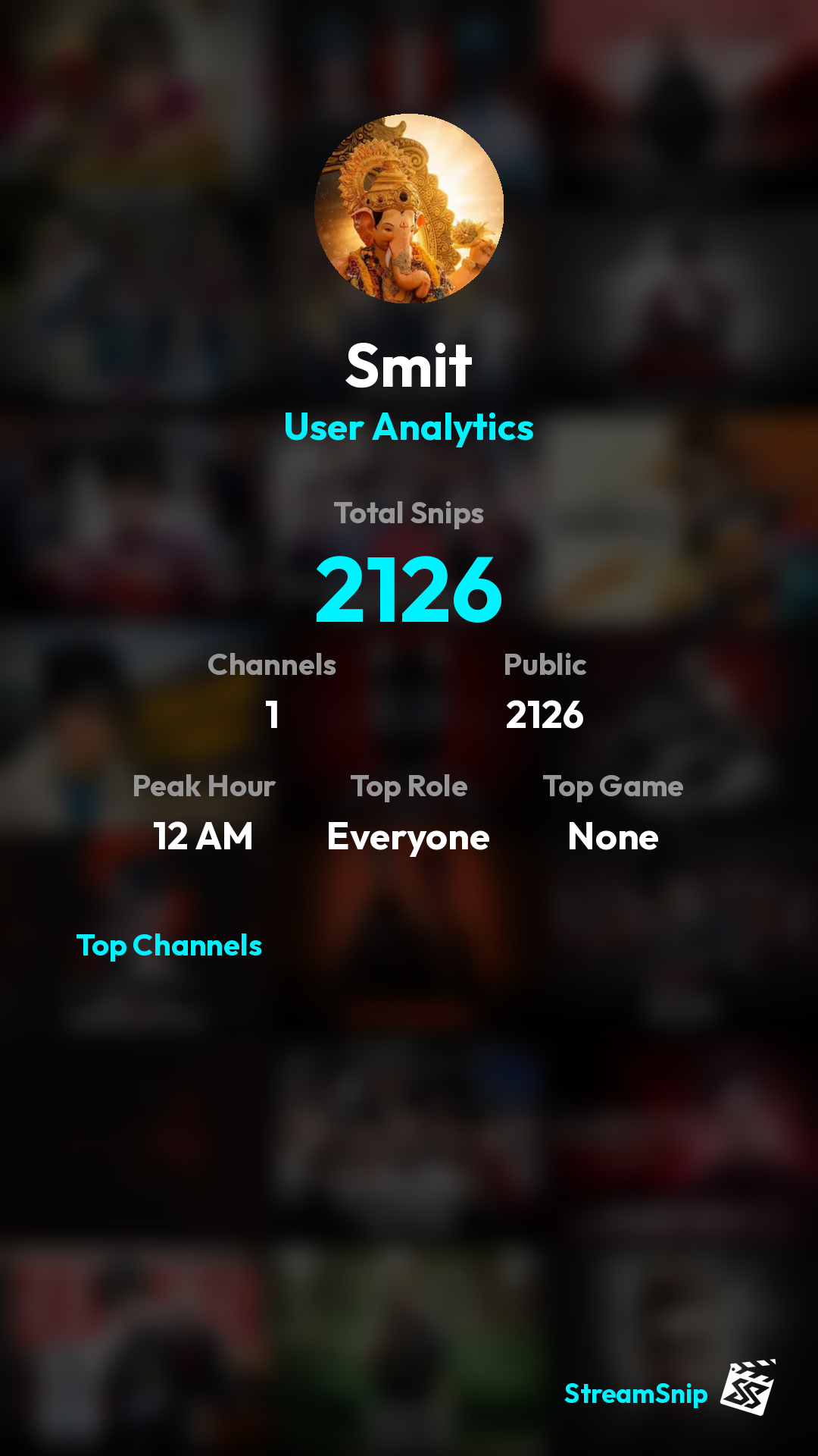 Stats Share Card