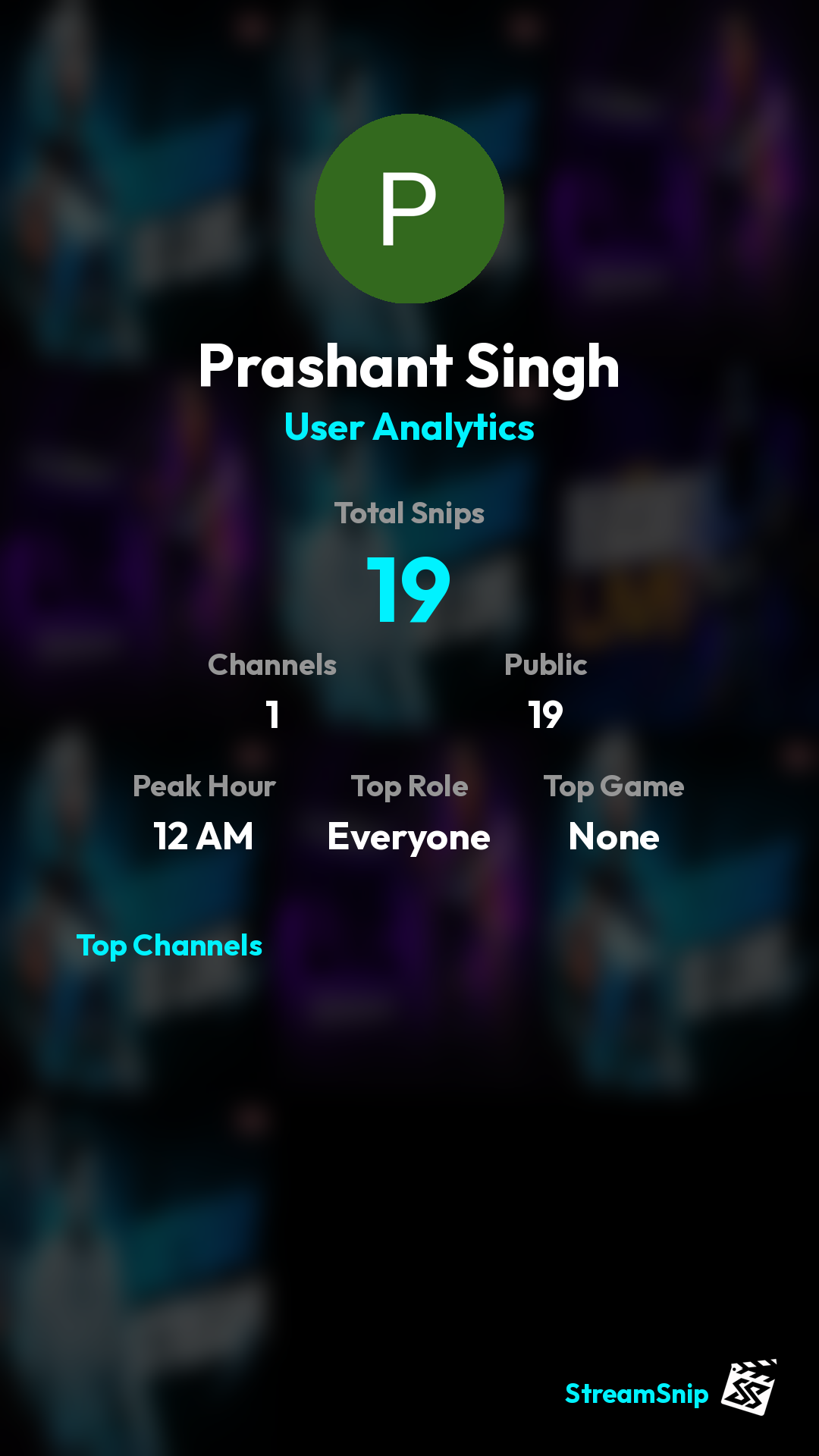 Stats Share Card