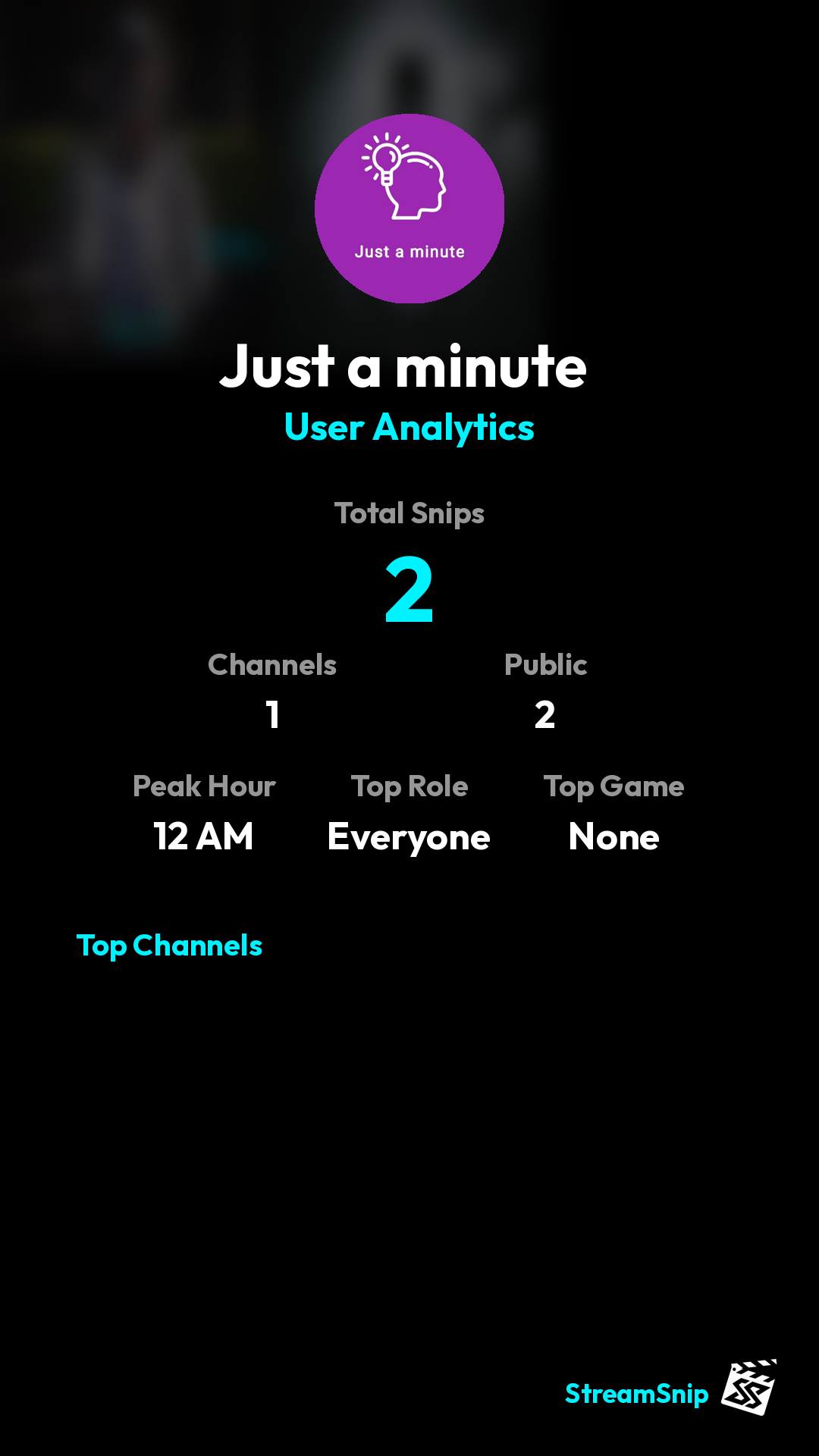 Stats Share Card