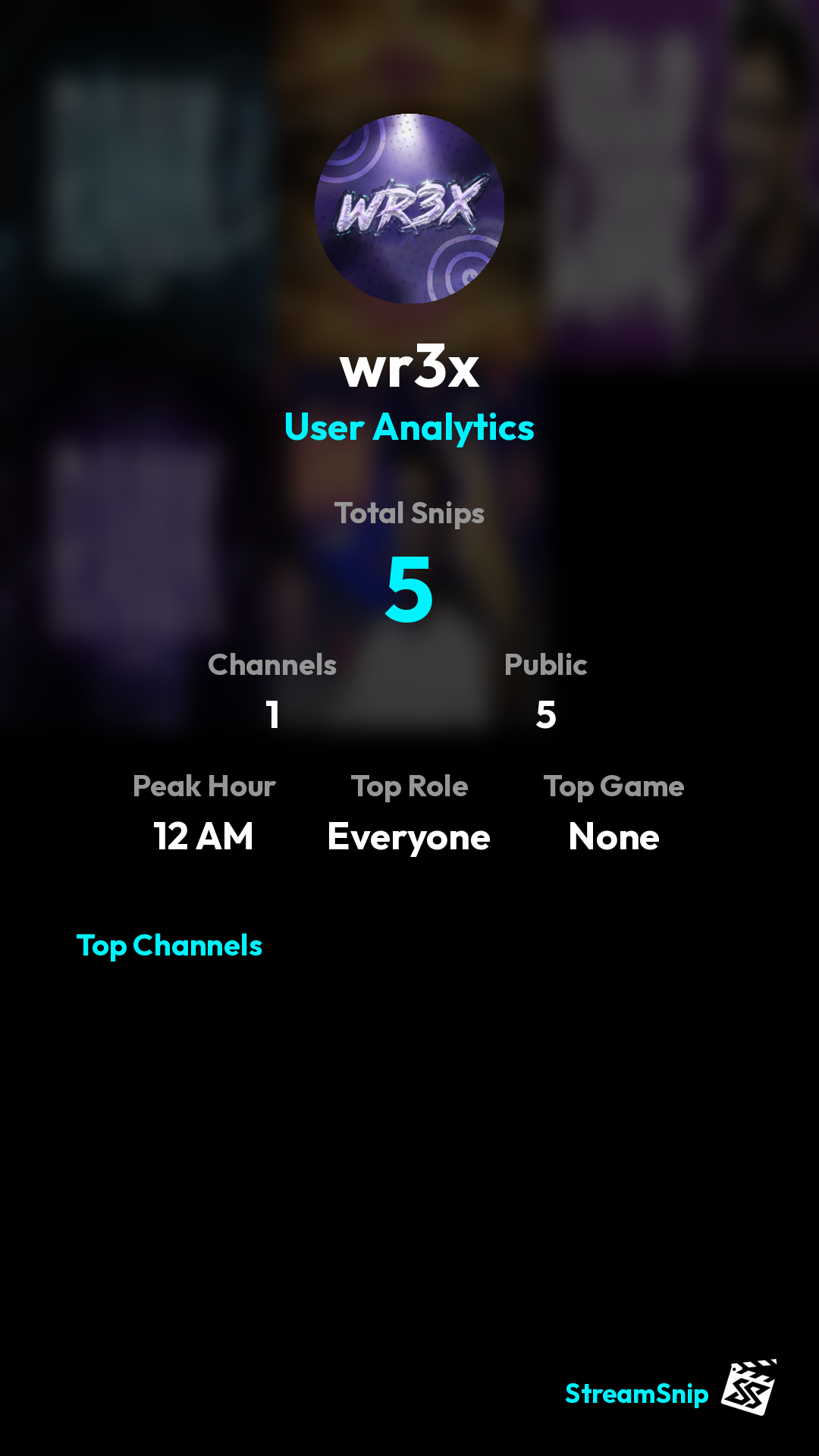 Stats Share Card