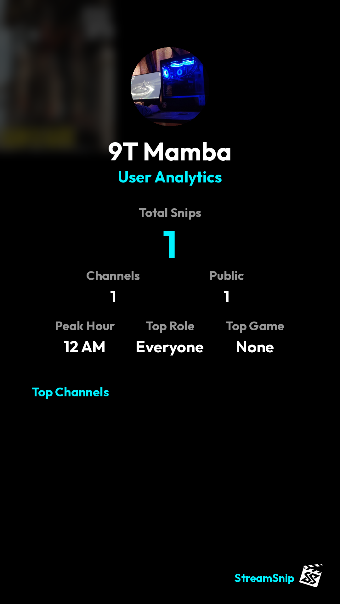 Stats Share Card