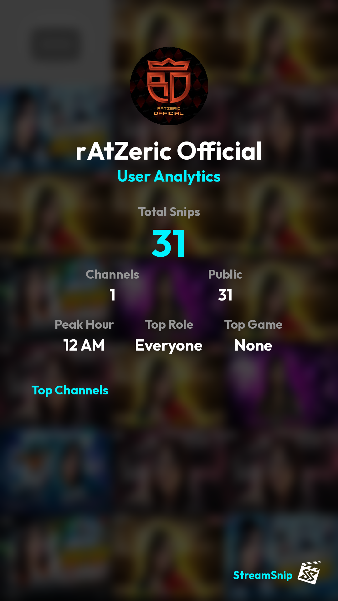 Stats Share Card