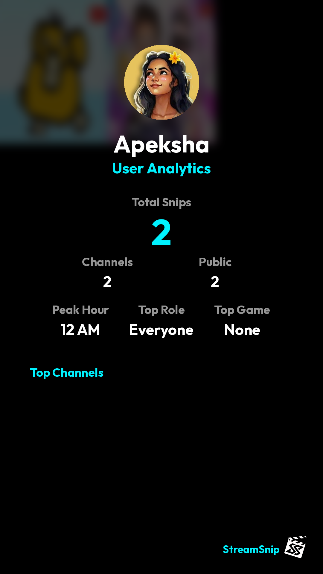 Stats Share Card