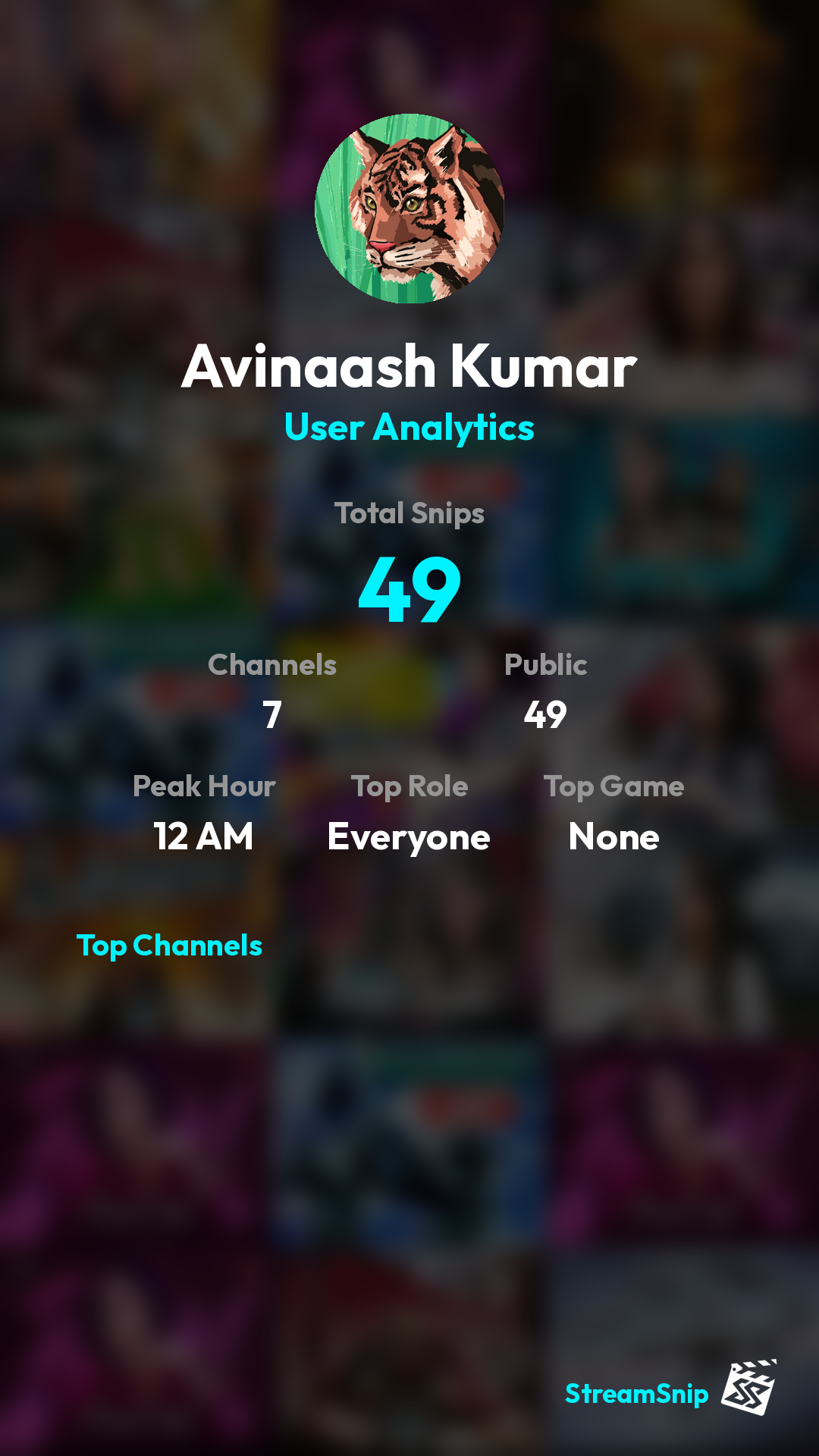 Stats Share Card