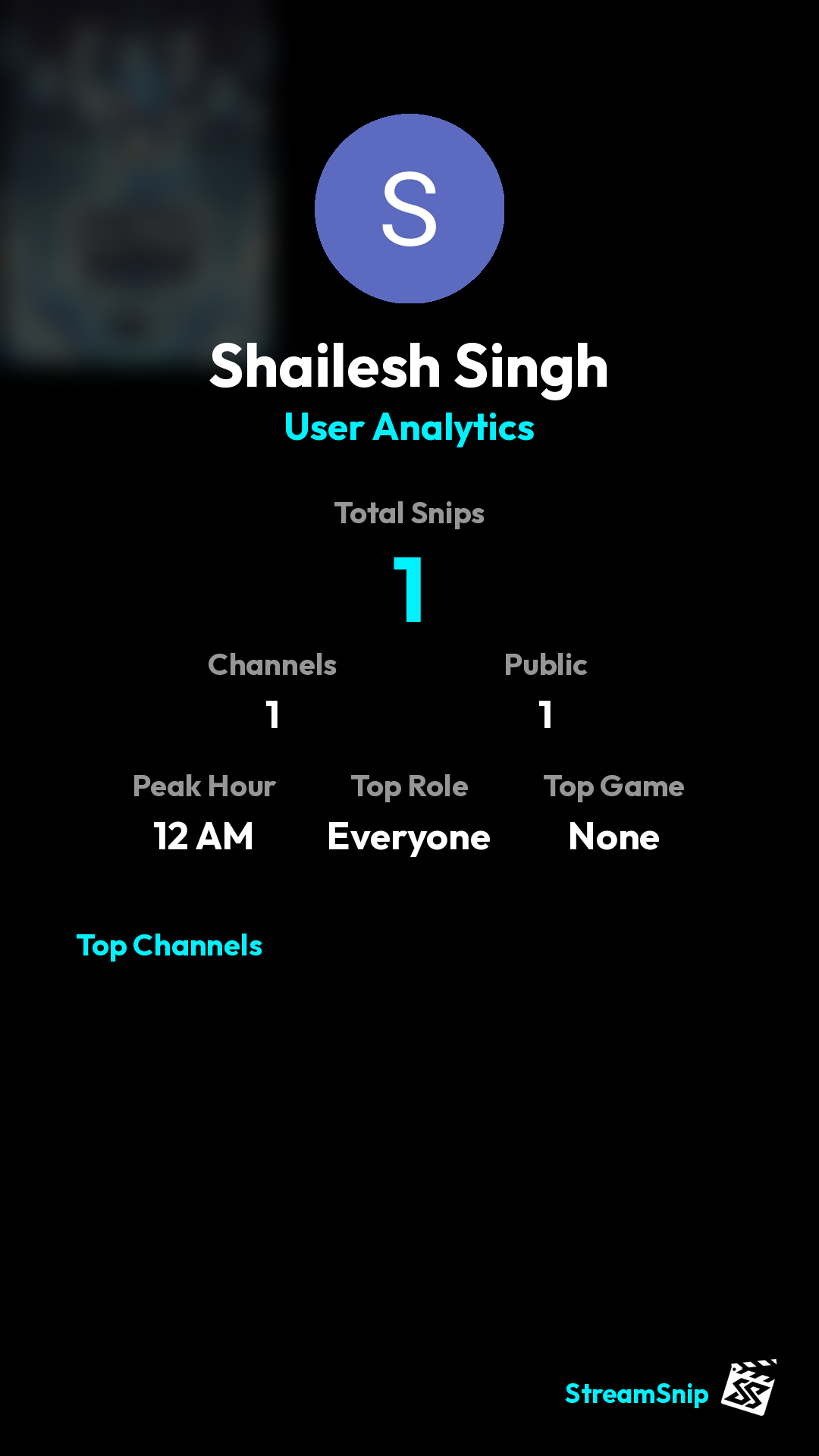 Stats Share Card