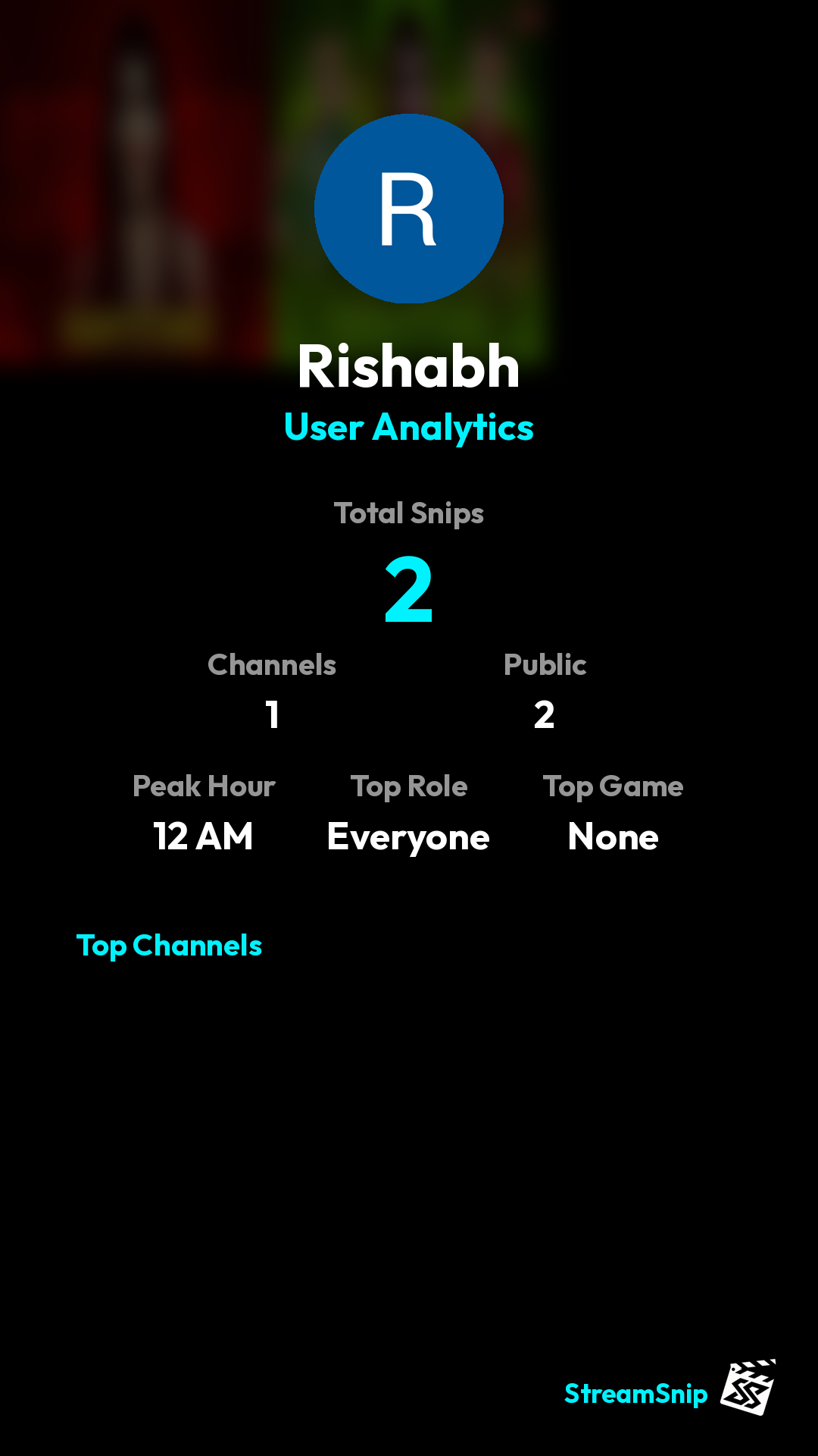 Stats Share Card