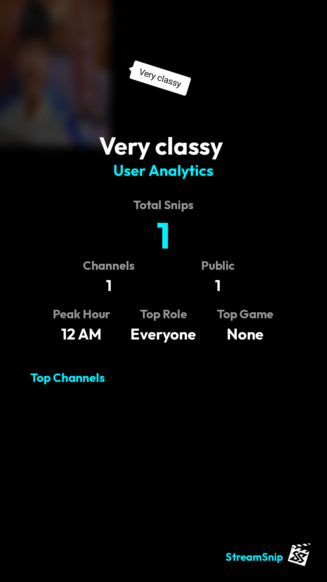 Stats Share Card