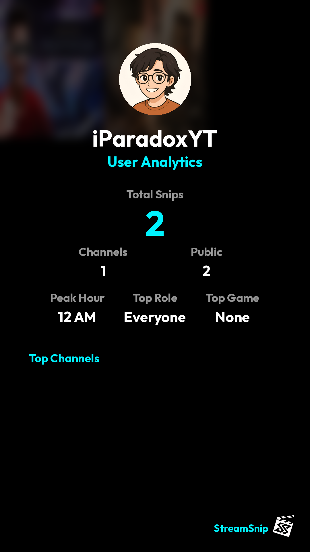 Stats Share Card