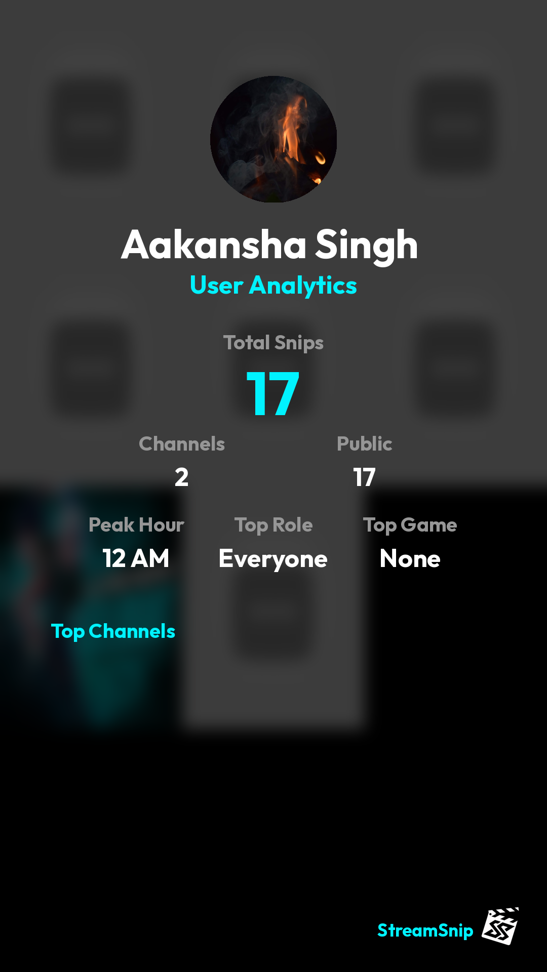 Stats Share Card