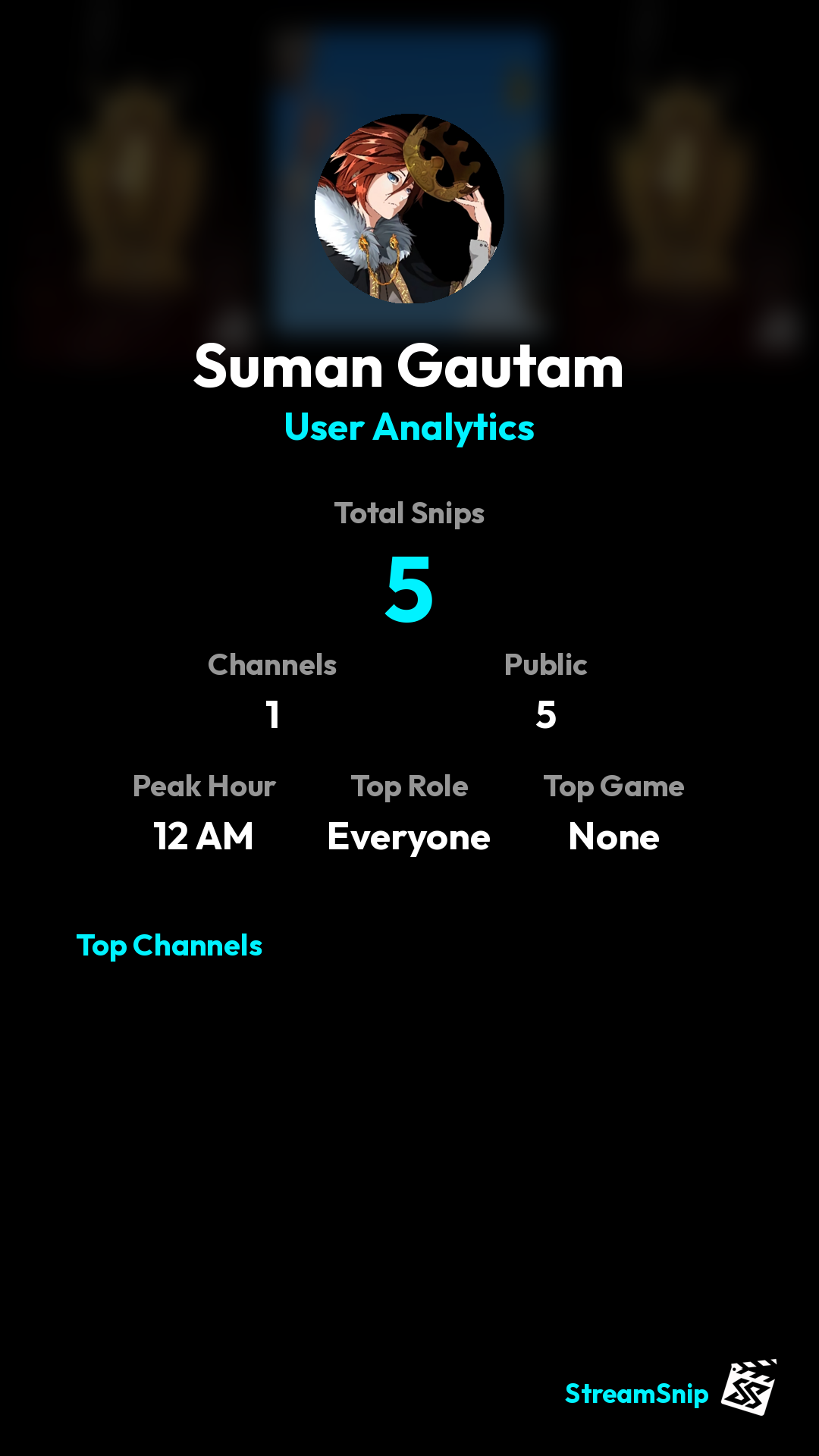 Stats Share Card