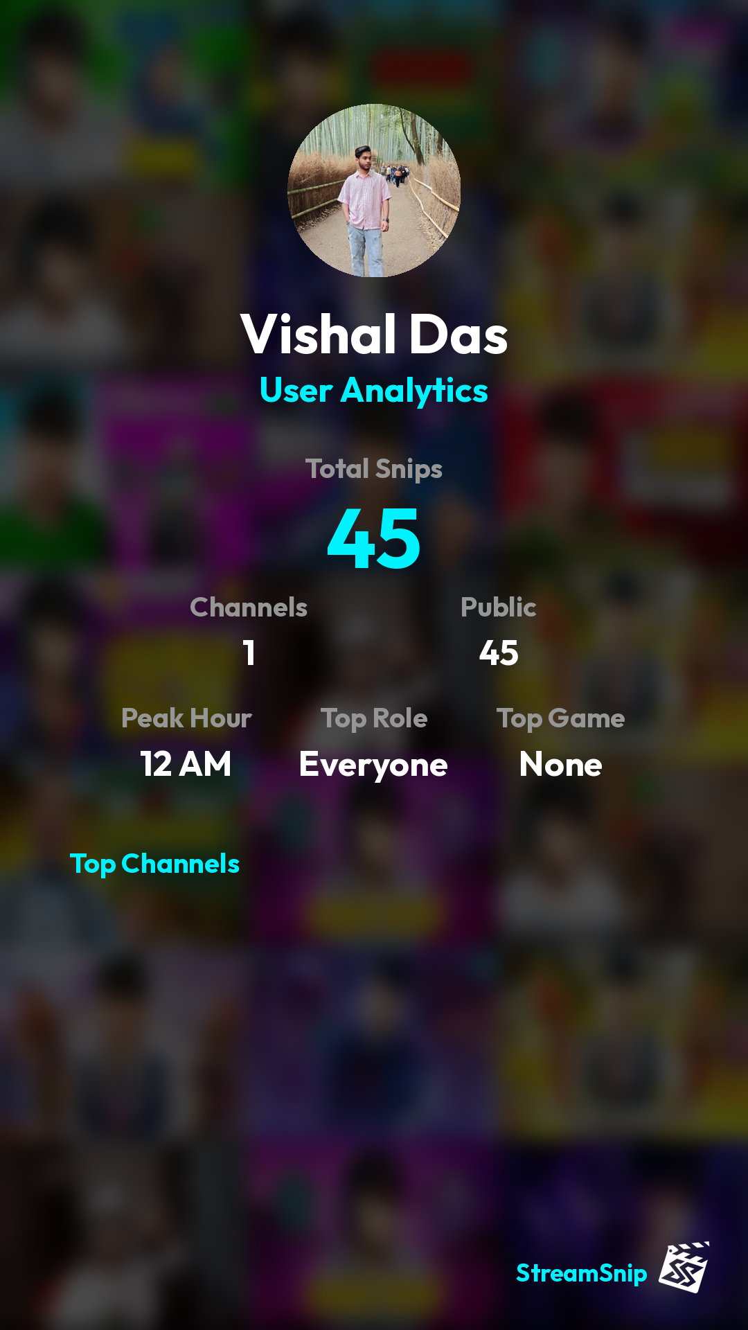 Stats Share Card