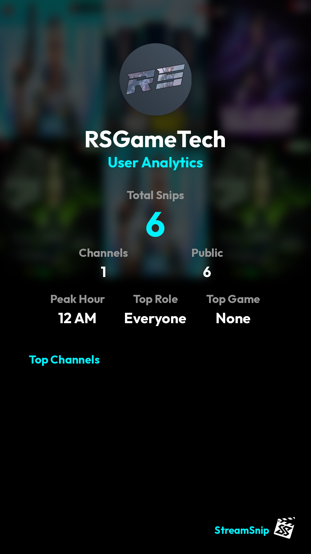 Stats Share Card