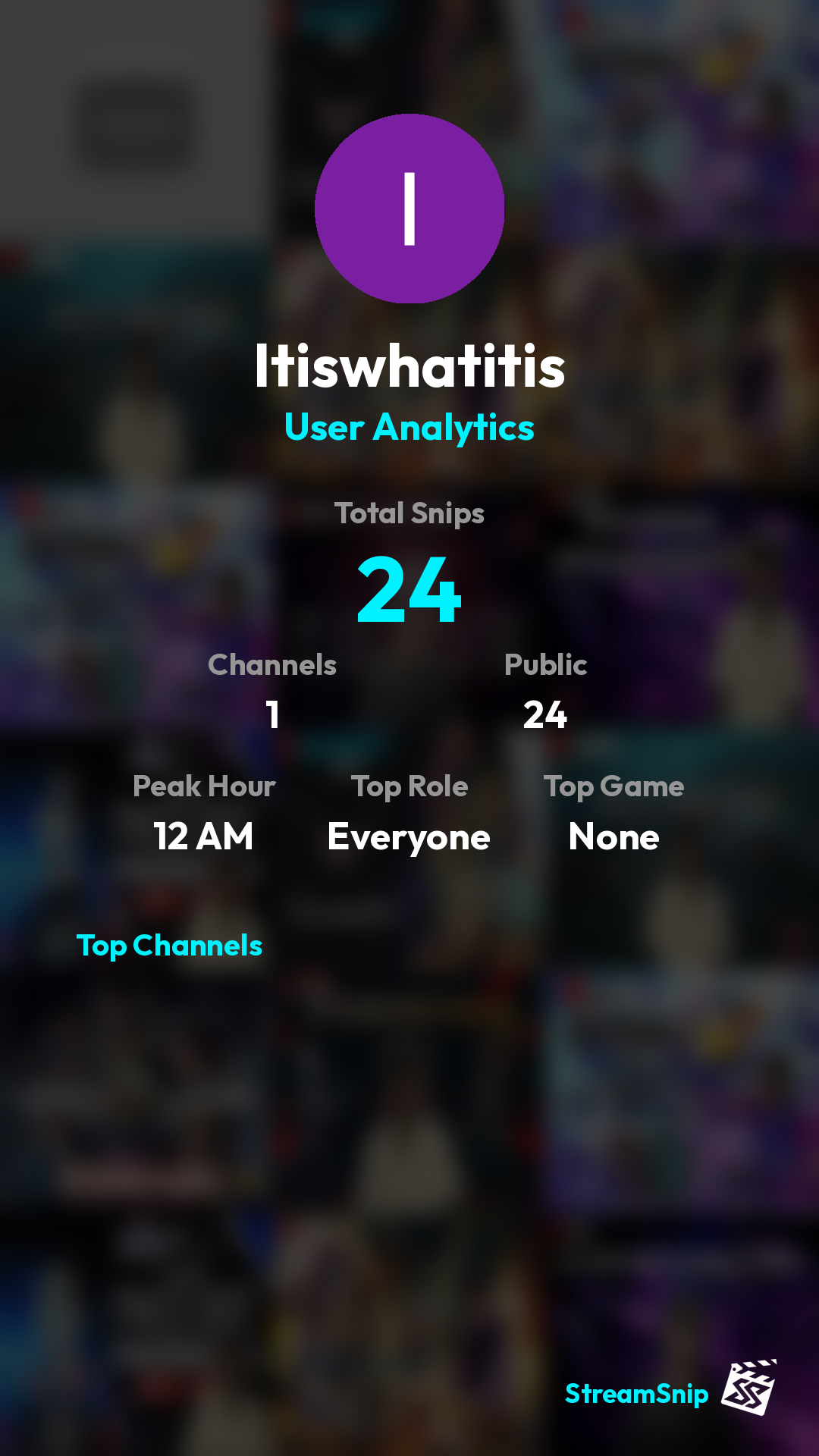 Stats Share Card