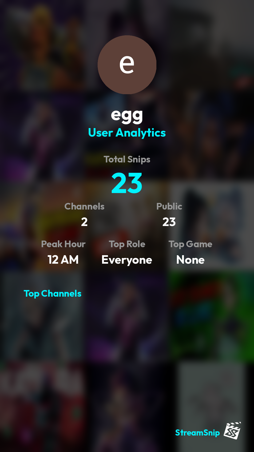 Stats Share Card