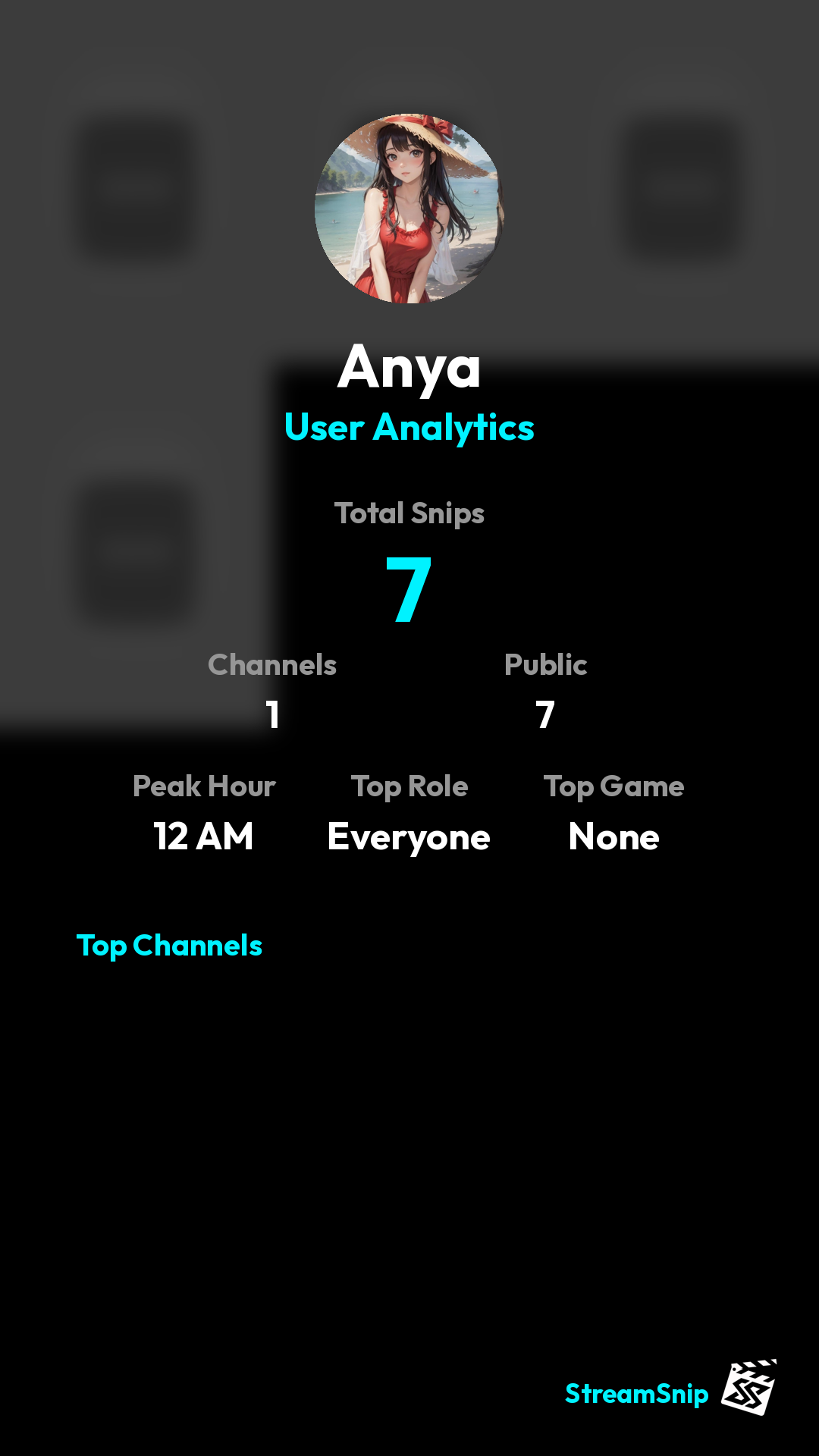 Stats Share Card