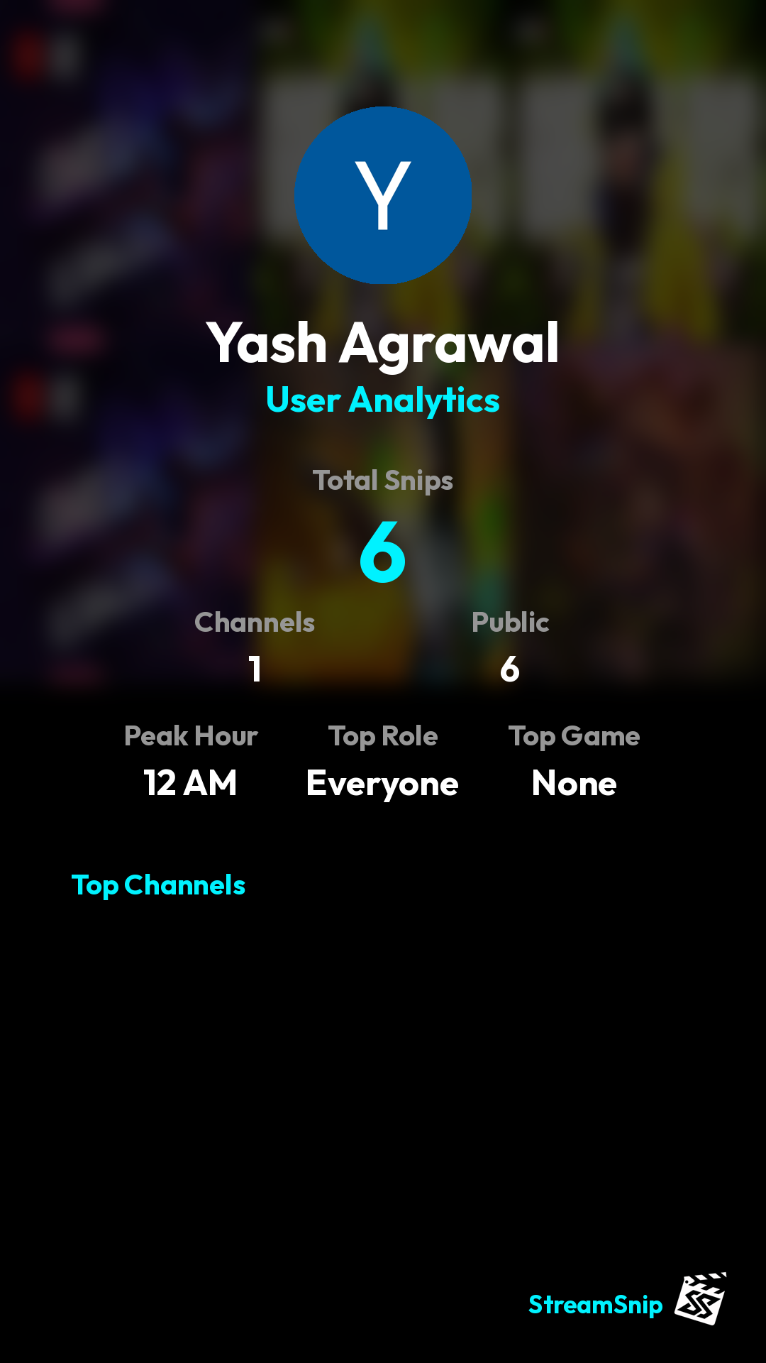 Stats Share Card