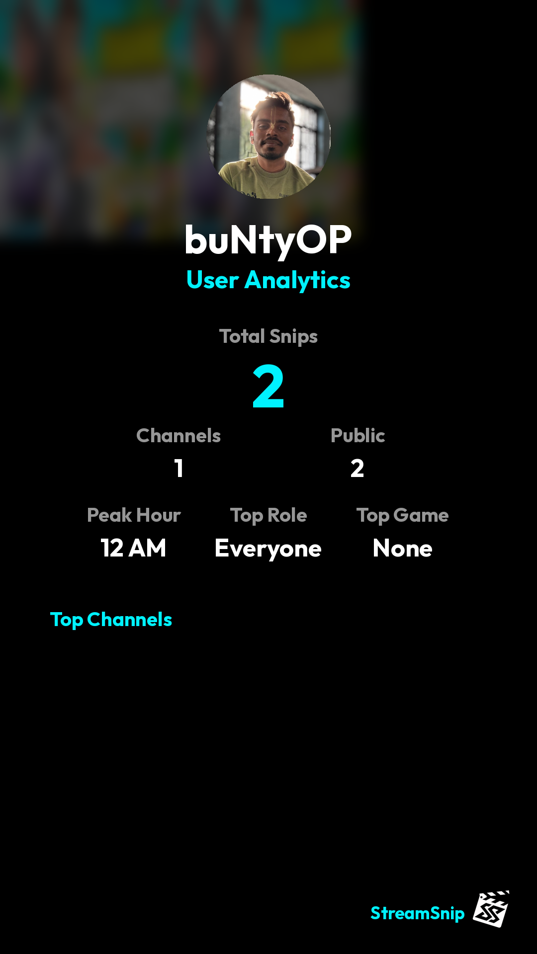 Stats Share Card