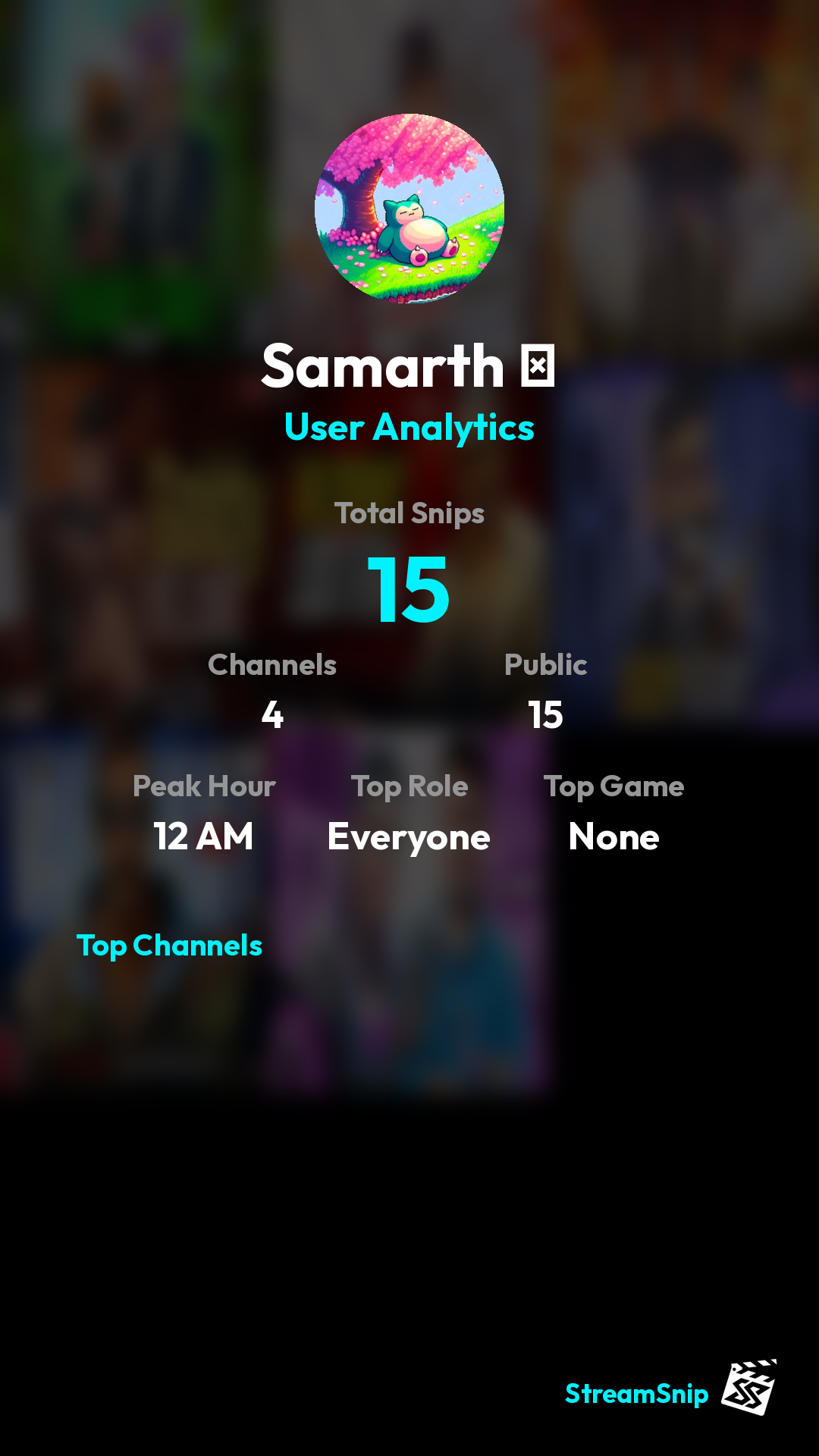 Stats Share Card