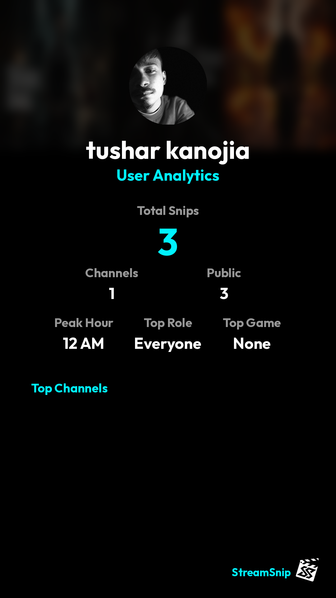 Stats Share Card