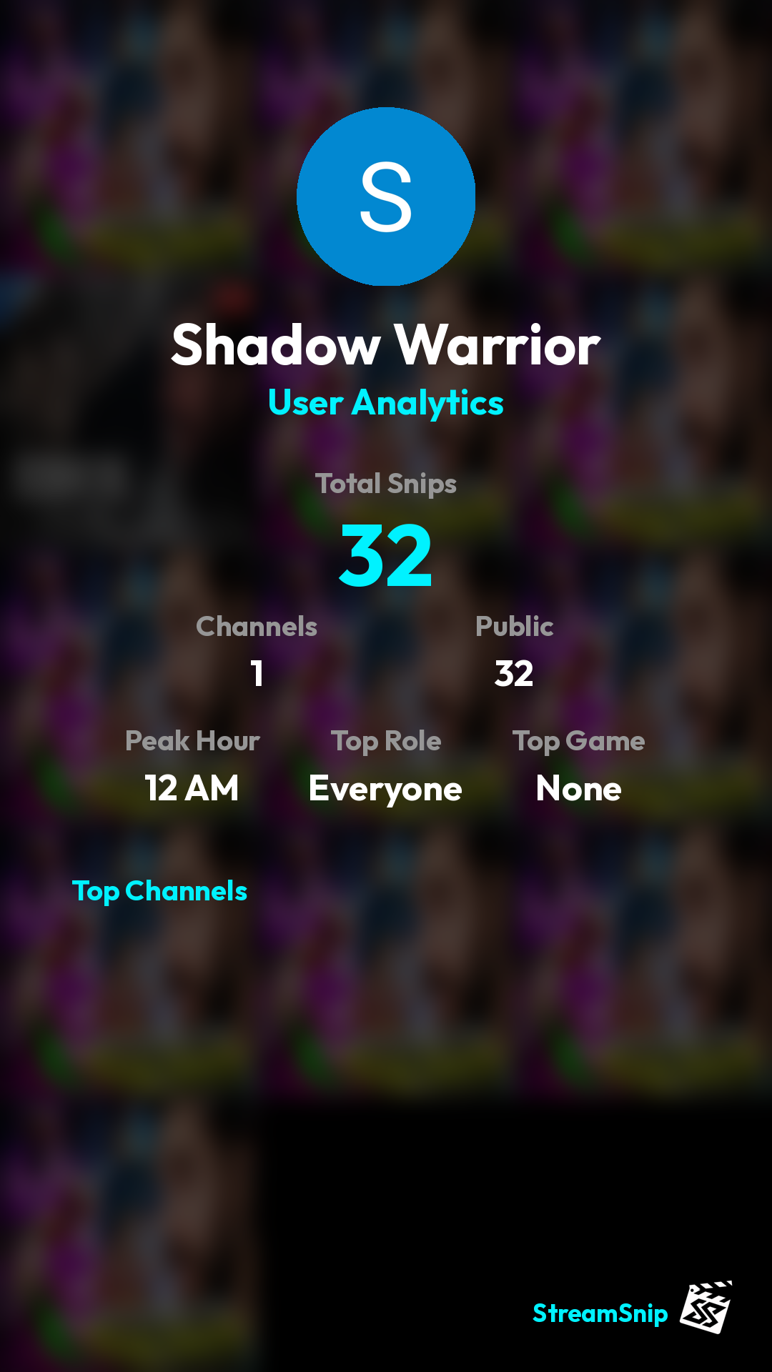Stats Share Card
