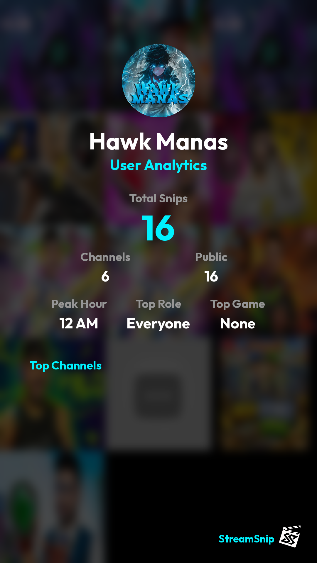 Stats Share Card