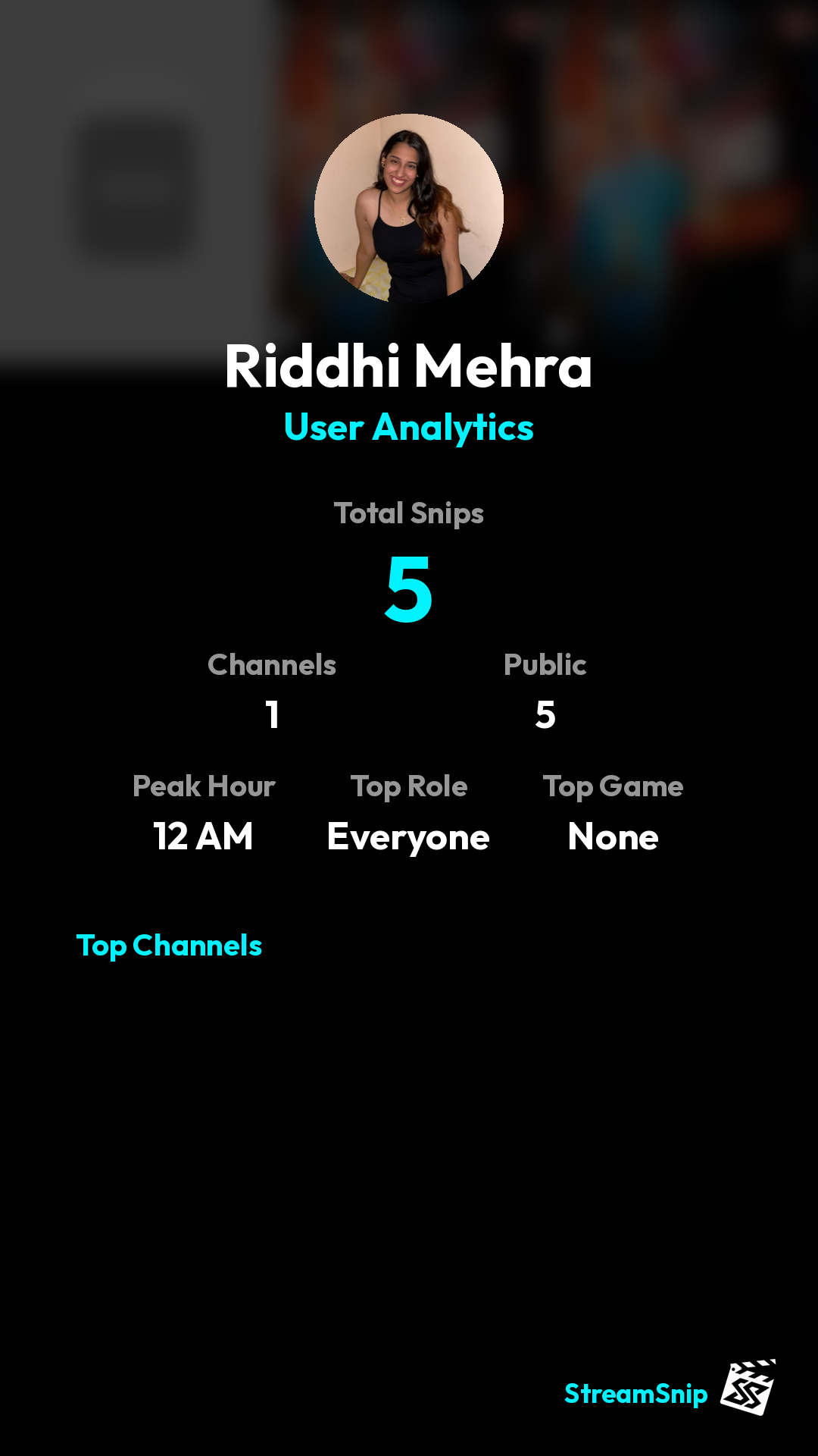 Stats Share Card