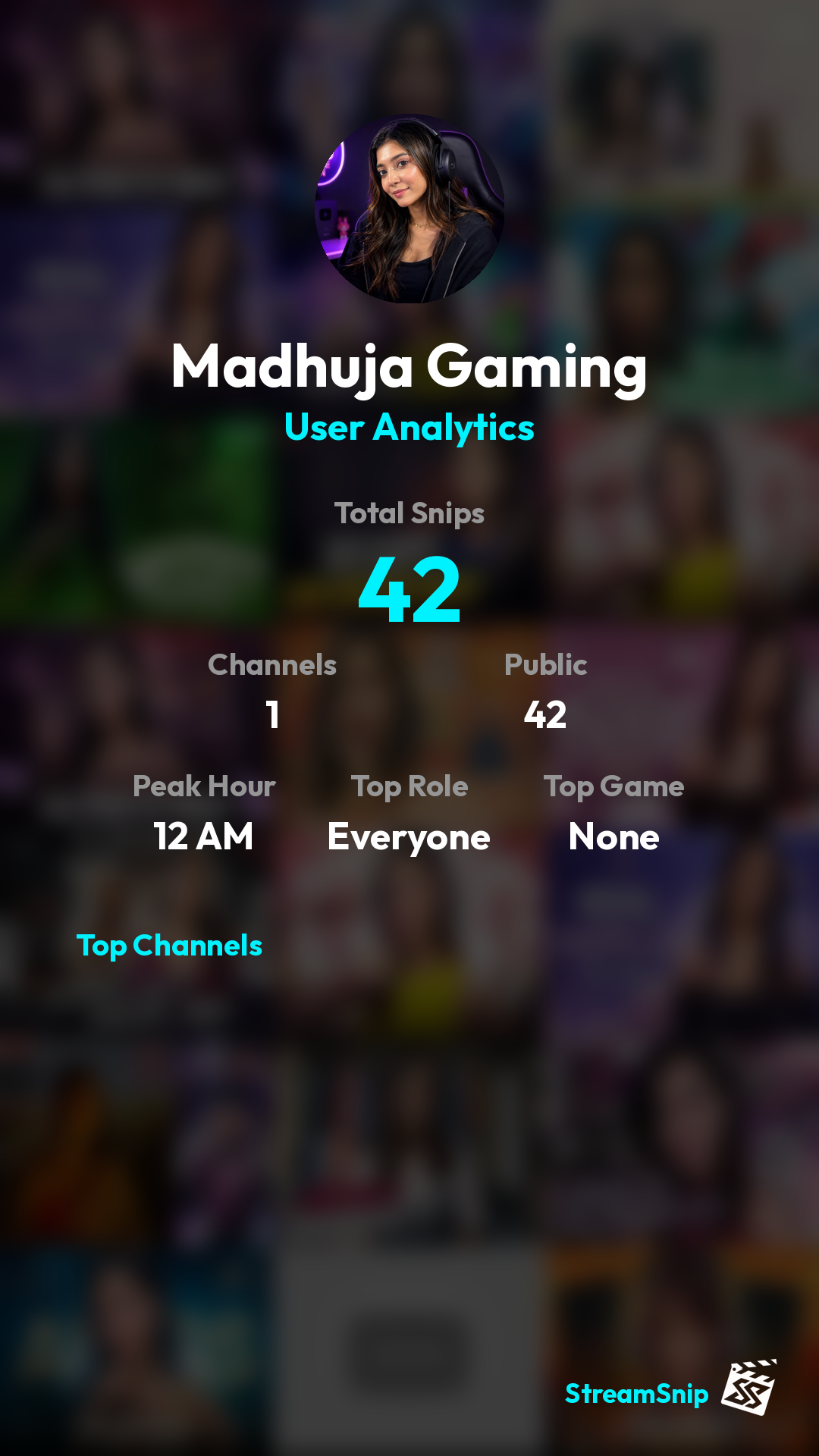 Stats Share Card